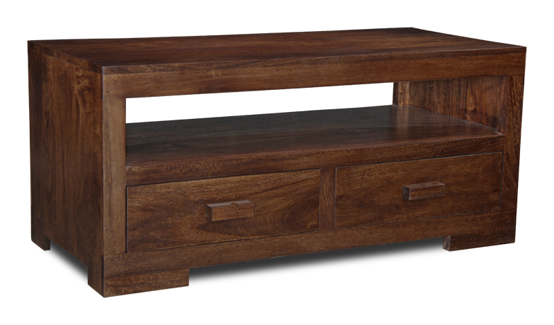 Solid Mango 4 Drawer Table H15d Ebay