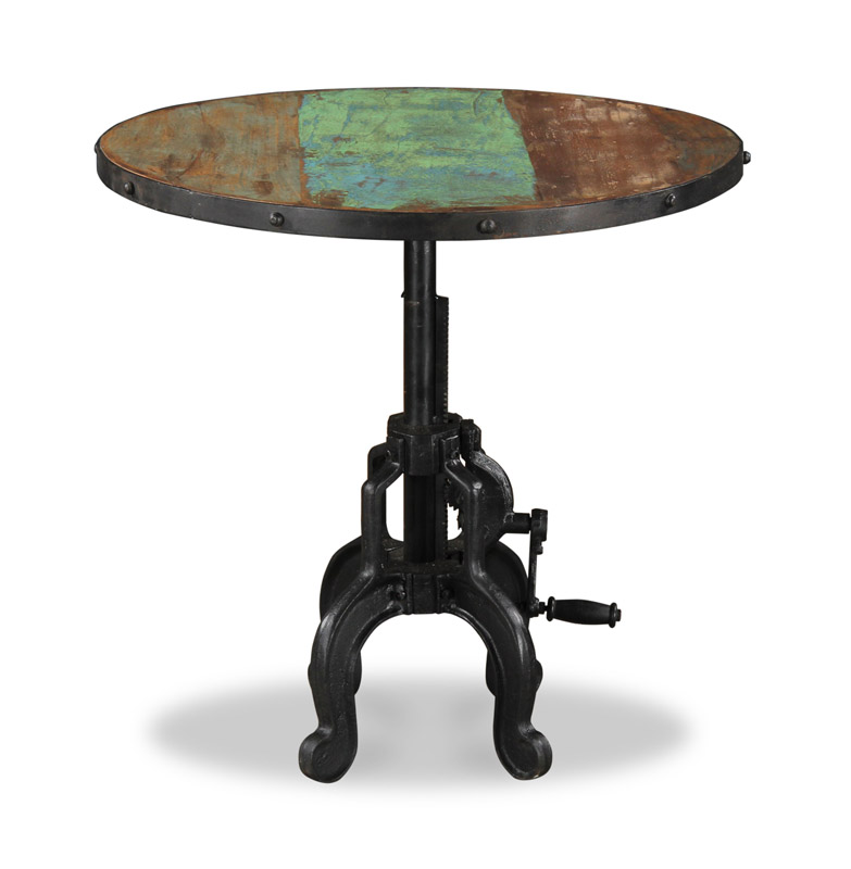 Reclaimed Indian Furniture Iron Crank Coffee Table Rf13 This Collection Blends Modern Home Design With A Charismatic Distressed Look